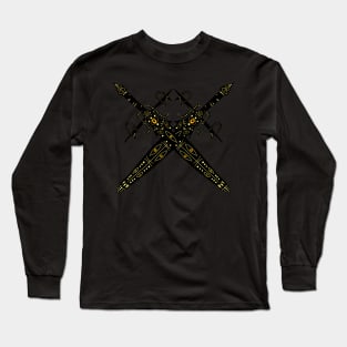 Crossed dnd mimic sword Long Sleeve T-Shirt